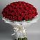 Букет 101 Красная роза Блэк Мэджик во Всеволодо-Вильве