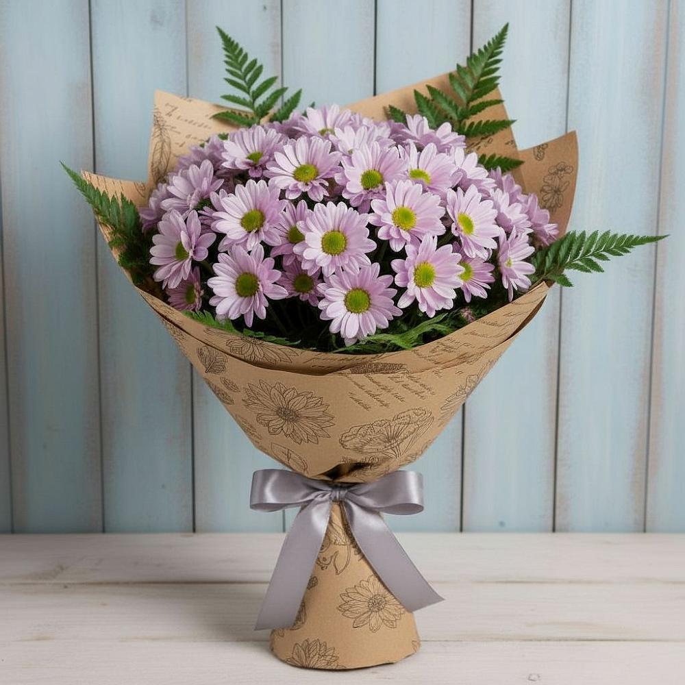 Букет цветов из: Хризантемы во Всеволодо-Вильве