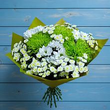 Букет цветов из:  Хризантемы во Всеволодо-Вильве