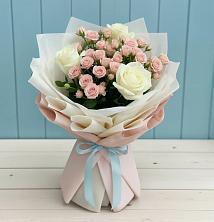 Букет цветов из:  Розы во Всеволодо-Вильве