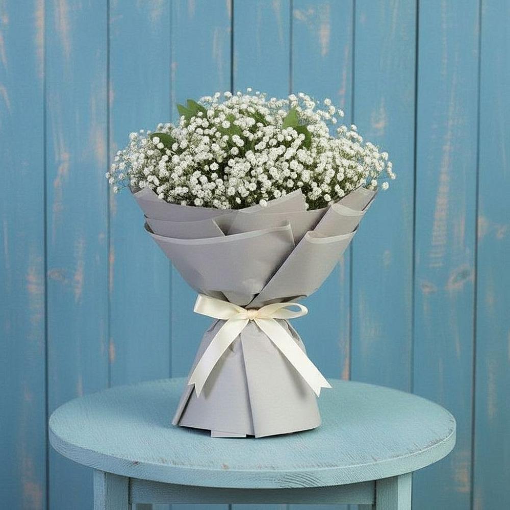 Букет цветов из: Гипсофила во Всеволодо-Вильве