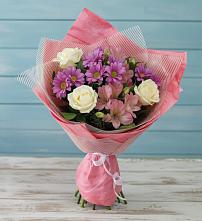 Букет цветов из:  Герберы #REPLACE_PRED# Всеволодо-Вильве