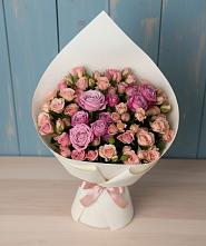 Букет цветов из:  Розы #REPLACE_PRED# Всеволодо-Вильве